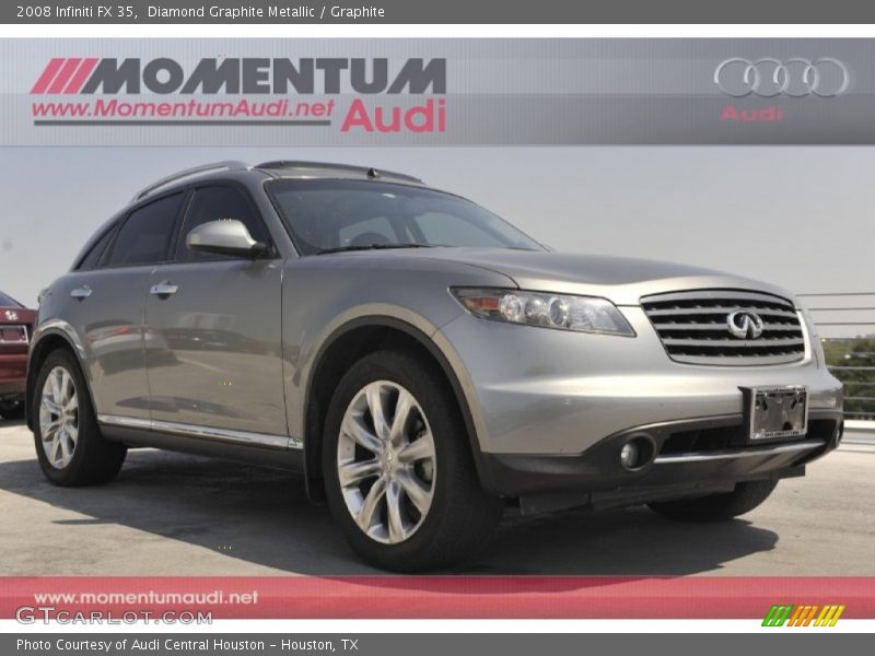 Diamond Graphite Metallic / Graphite 2008 Infiniti FX 35