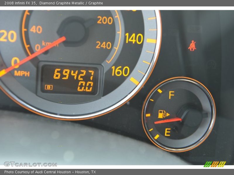 Diamond Graphite Metallic / Graphite 2008 Infiniti FX 35