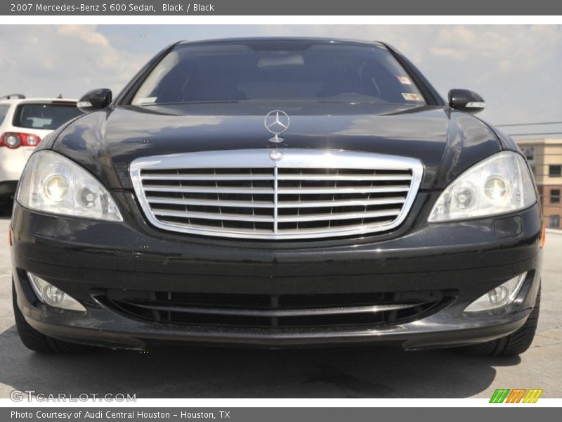 Black / Black 2007 Mercedes-Benz S 600 Sedan