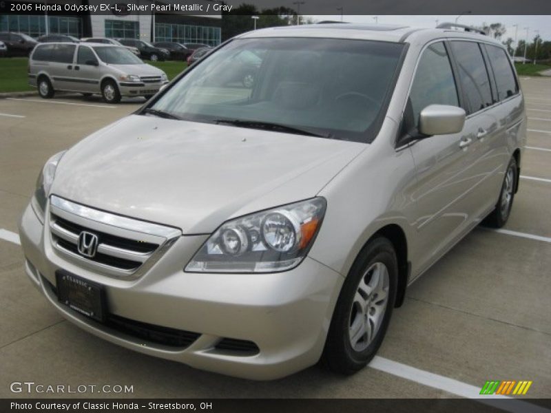 Silver Pearl Metallic / Gray 2006 Honda Odyssey EX-L