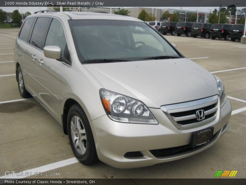 Silver Pearl Metallic / Gray 2006 Honda Odyssey EX-L