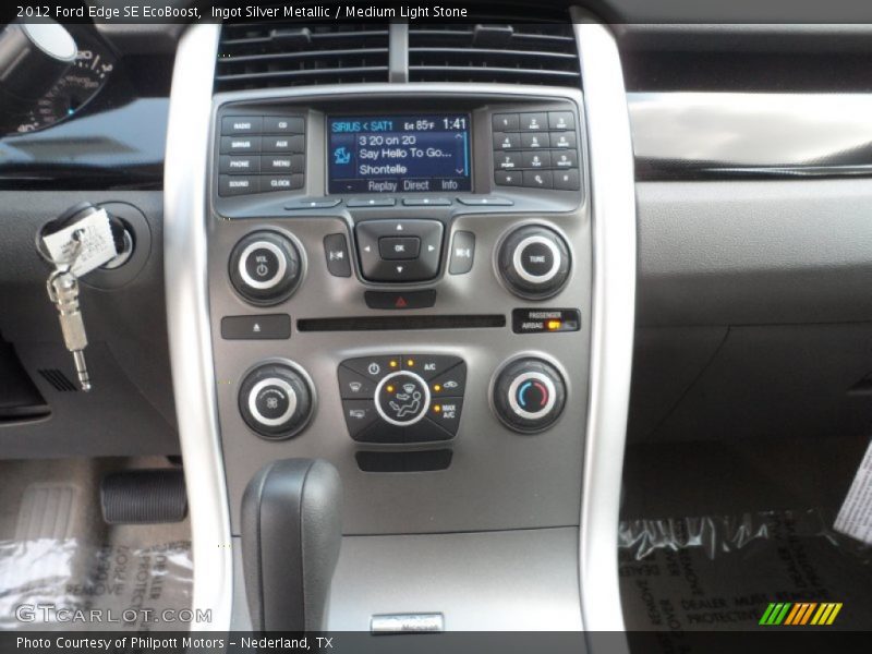 Controls of 2012 Edge SE EcoBoost
