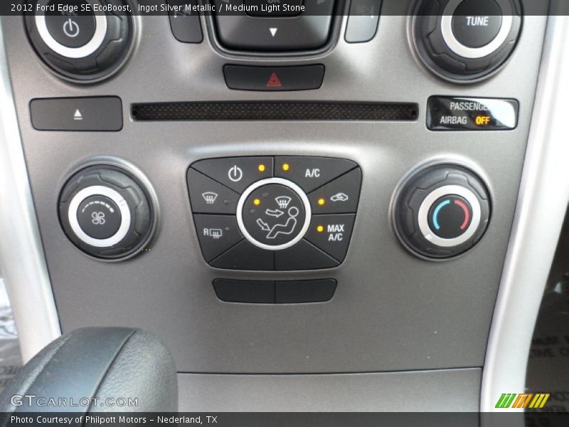 Controls of 2012 Edge SE EcoBoost