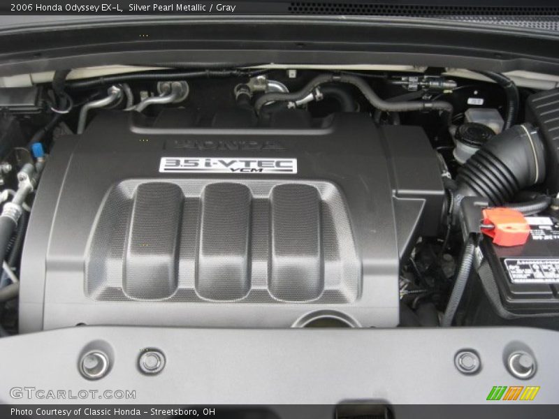 Silver Pearl Metallic / Gray 2006 Honda Odyssey EX-L