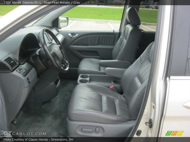 Silver Pearl Metallic / Gray 2006 Honda Odyssey EX-L