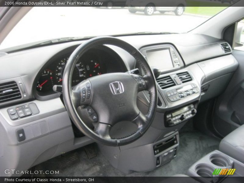 Silver Pearl Metallic / Gray 2006 Honda Odyssey EX-L