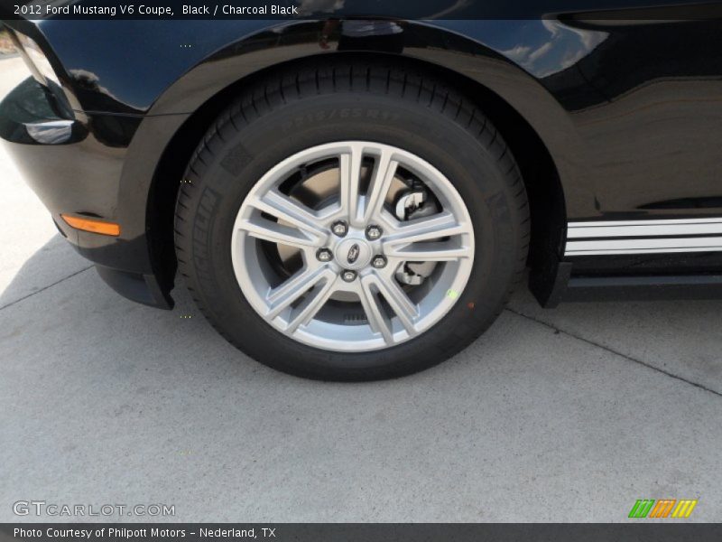 Black / Charcoal Black 2012 Ford Mustang V6 Coupe