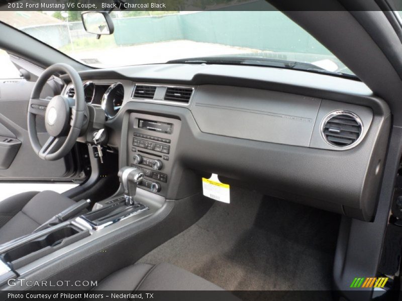 Black / Charcoal Black 2012 Ford Mustang V6 Coupe