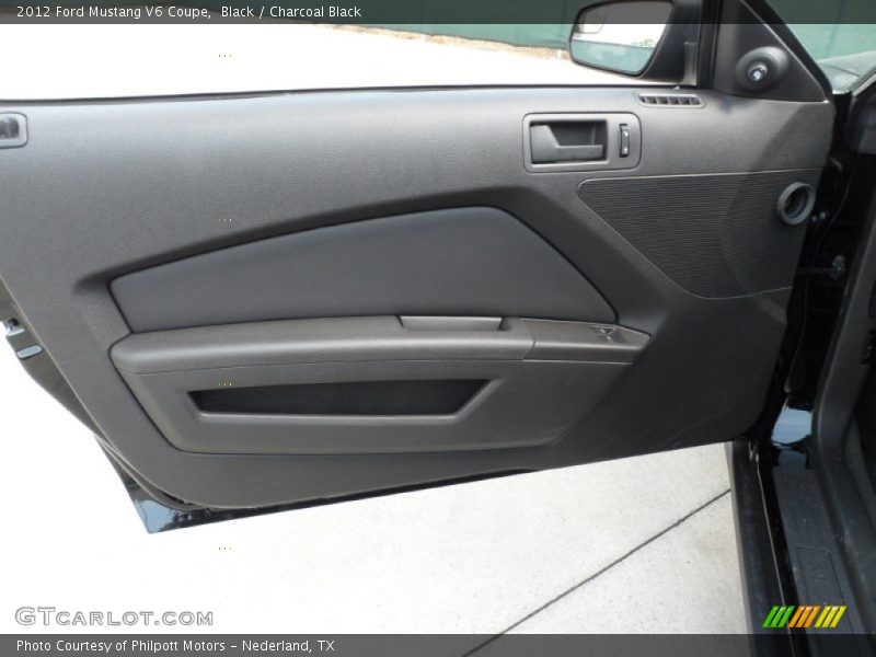 Black / Charcoal Black 2012 Ford Mustang V6 Coupe