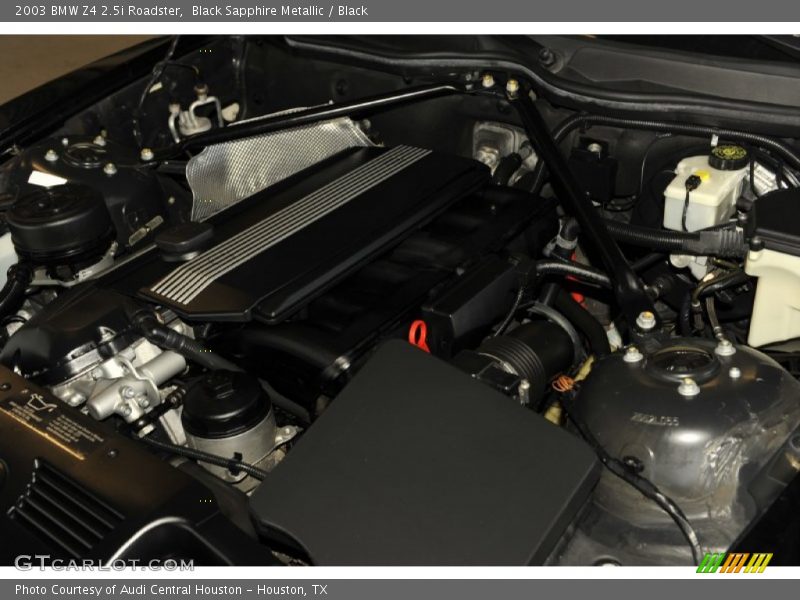 Black Sapphire Metallic / Black 2003 BMW Z4 2.5i Roadster