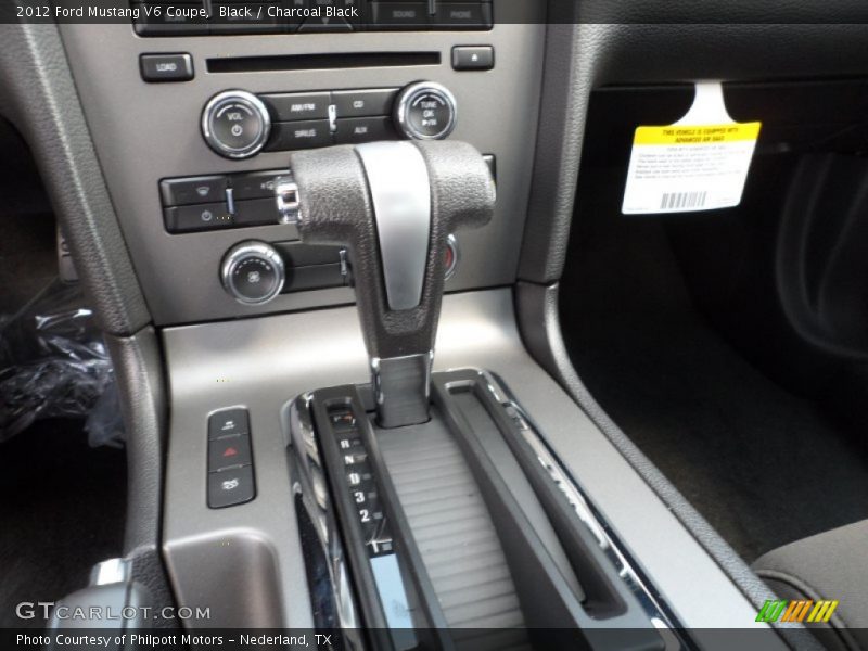 Black / Charcoal Black 2012 Ford Mustang V6 Coupe