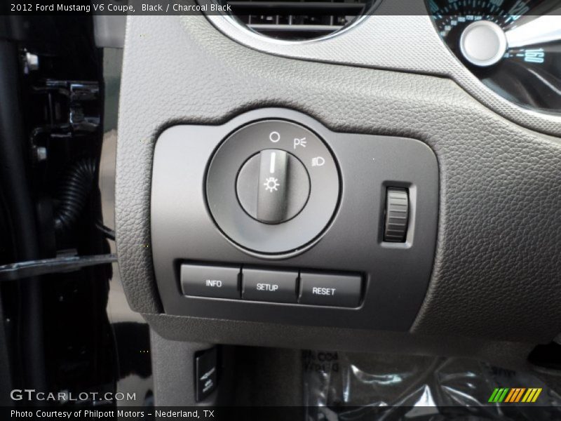 Black / Charcoal Black 2012 Ford Mustang V6 Coupe