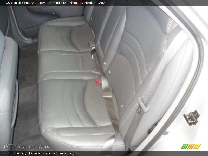 Sterling Silver Metallic / Medium Gray 2003 Buick Century Custom