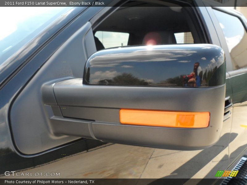 Ebony Black / Black 2011 Ford F150 Lariat SuperCrew