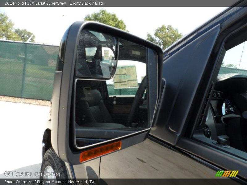 Ebony Black / Black 2011 Ford F150 Lariat SuperCrew