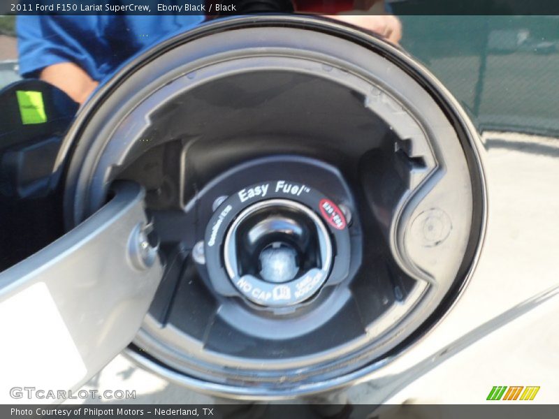 Ebony Black / Black 2011 Ford F150 Lariat SuperCrew
