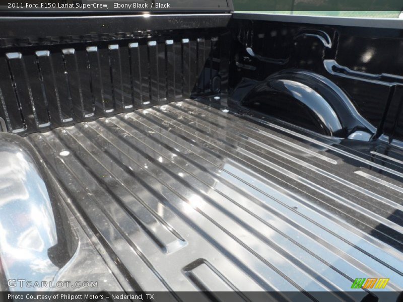 Ebony Black / Black 2011 Ford F150 Lariat SuperCrew