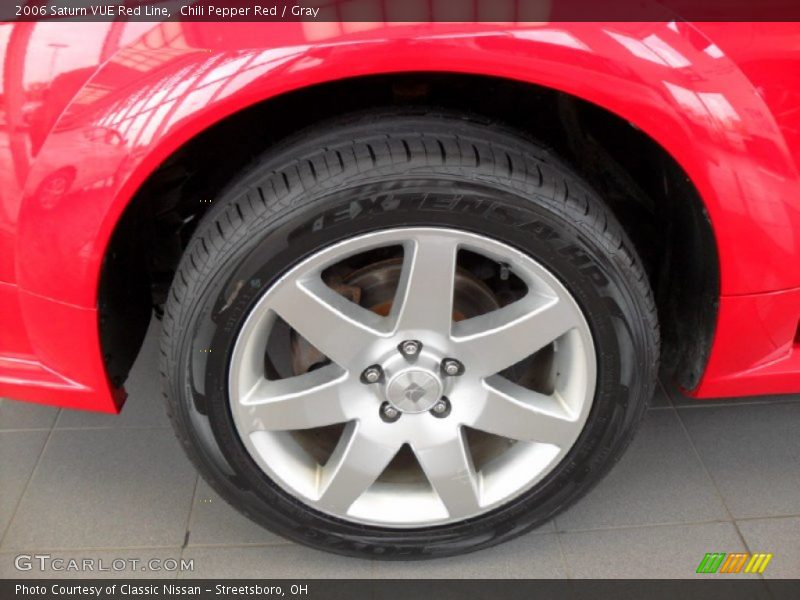 Chili Pepper Red / Gray 2006 Saturn VUE Red Line