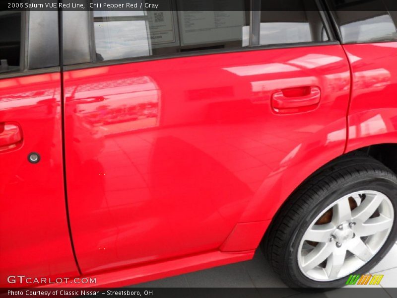 Chili Pepper Red / Gray 2006 Saturn VUE Red Line