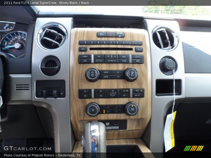 Ebony Black / Black 2011 Ford F150 Lariat SuperCrew