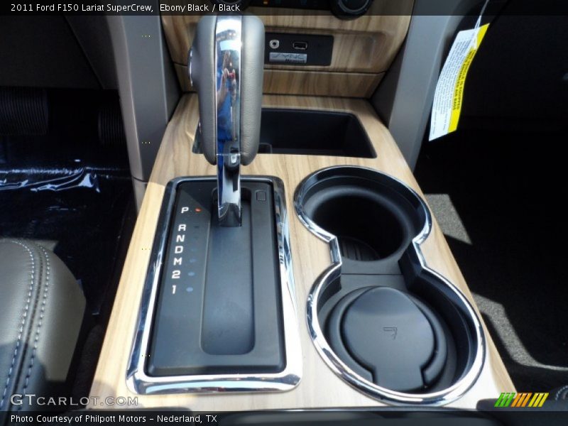 Ebony Black / Black 2011 Ford F150 Lariat SuperCrew