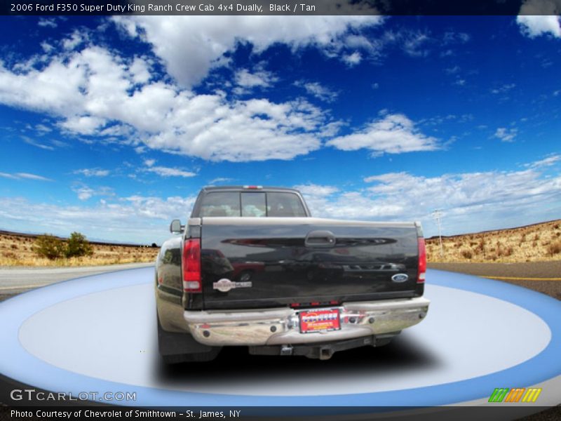 Black / Tan 2006 Ford F350 Super Duty King Ranch Crew Cab 4x4 Dually