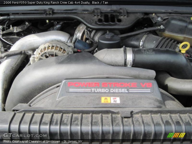 Black / Tan 2006 Ford F350 Super Duty King Ranch Crew Cab 4x4 Dually