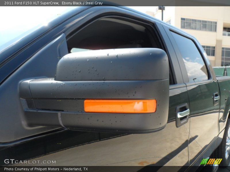 Ebony Black / Steel Gray 2011 Ford F150 XLT SuperCrew
