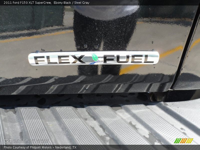 Ebony Black / Steel Gray 2011 Ford F150 XLT SuperCrew