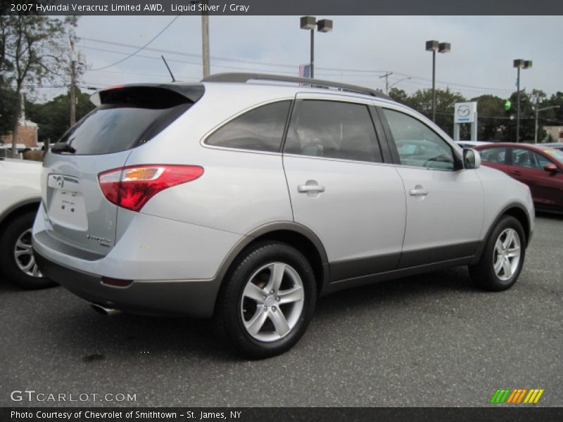 Liquid Silver / Gray 2007 Hyundai Veracruz Limited AWD