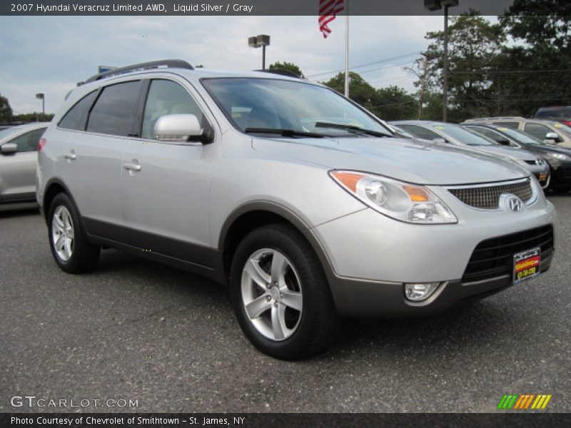 Liquid Silver / Gray 2007 Hyundai Veracruz Limited AWD