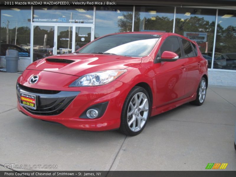 Velocity Red Mica / Black 2011 Mazda MAZDA3 MAZDASPEED3