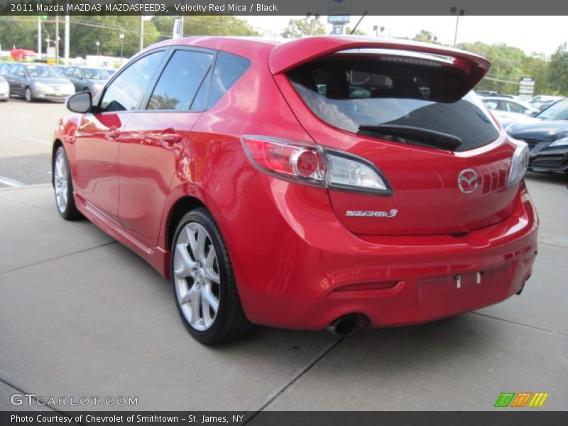 Velocity Red Mica / Black 2011 Mazda MAZDA3 MAZDASPEED3