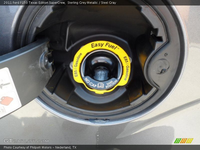 Sterling Grey Metallic / Steel Gray 2011 Ford F150 Texas Edition SuperCrew