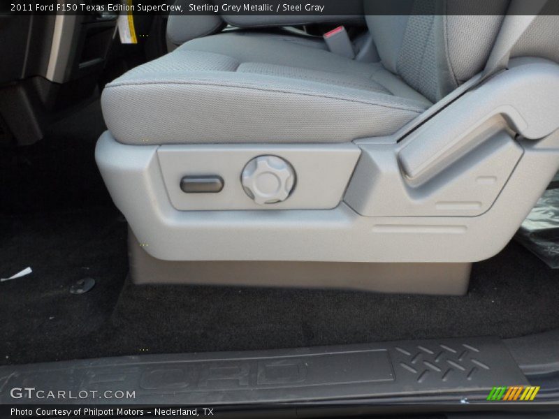 Sterling Grey Metallic / Steel Gray 2011 Ford F150 Texas Edition SuperCrew