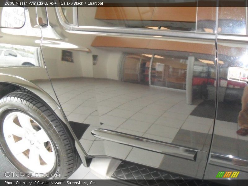 Galaxy Black / Charcoal 2008 Nissan Armada LE 4x4