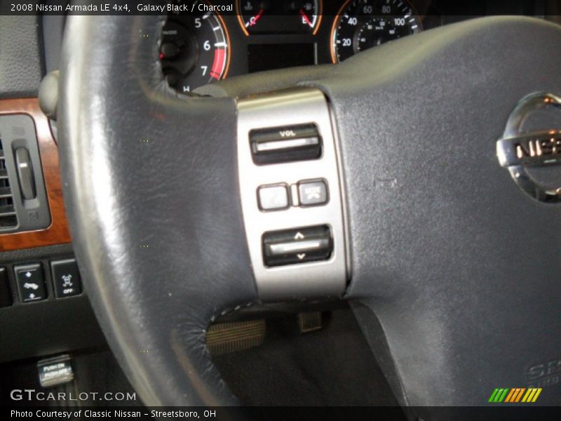 Galaxy Black / Charcoal 2008 Nissan Armada LE 4x4