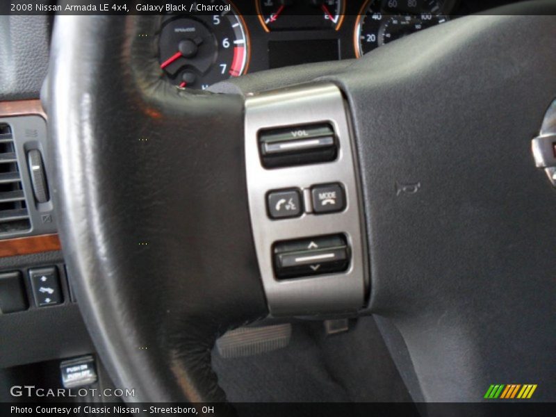 Galaxy Black / Charcoal 2008 Nissan Armada LE 4x4