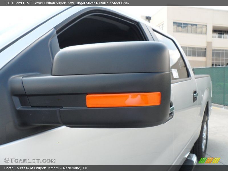 Ingot Silver Metallic / Steel Gray 2011 Ford F150 Texas Edition SuperCrew
