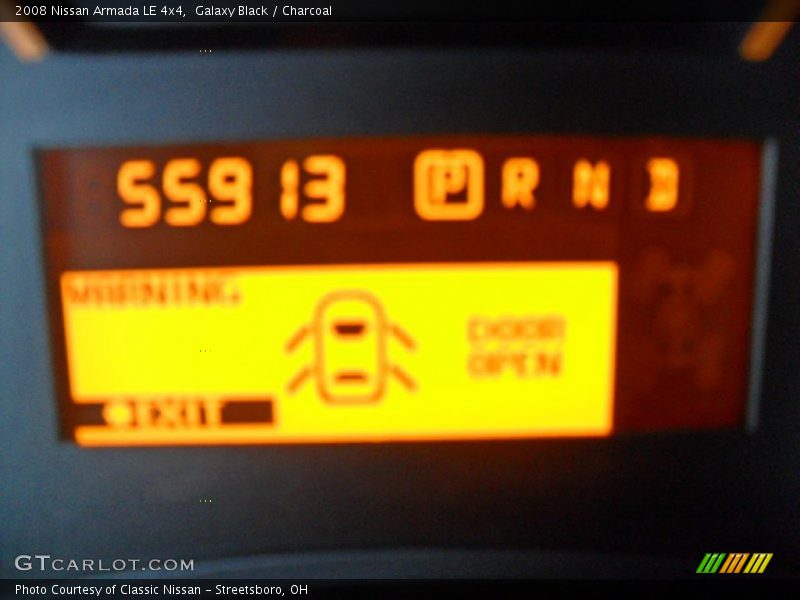 Galaxy Black / Charcoal 2008 Nissan Armada LE 4x4
