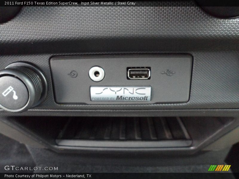 Ingot Silver Metallic / Steel Gray 2011 Ford F150 Texas Edition SuperCrew