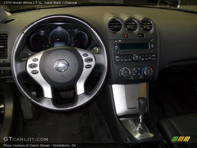 Super Black / Charcoal 2009 Nissan Altima 2.5 SL