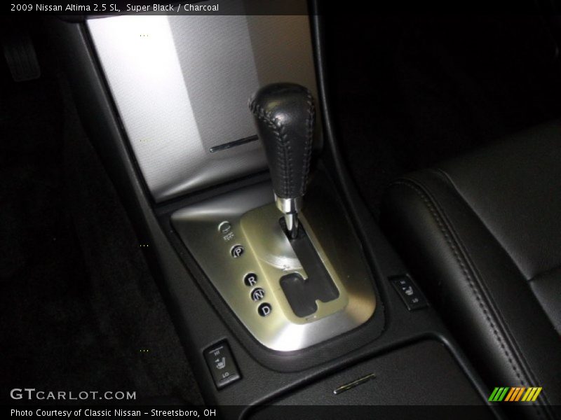 Super Black / Charcoal 2009 Nissan Altima 2.5 SL