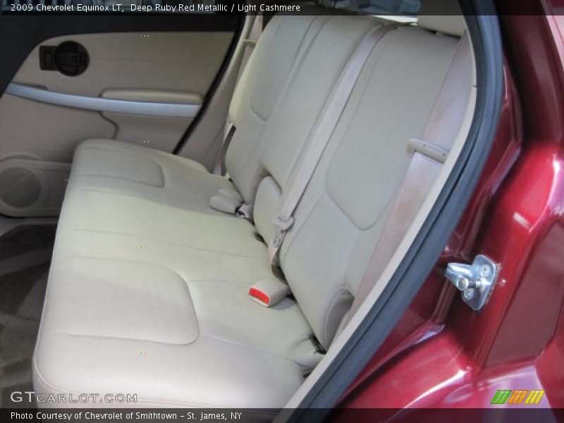 Deep Ruby Red Metallic / Light Cashmere 2009 Chevrolet Equinox LT