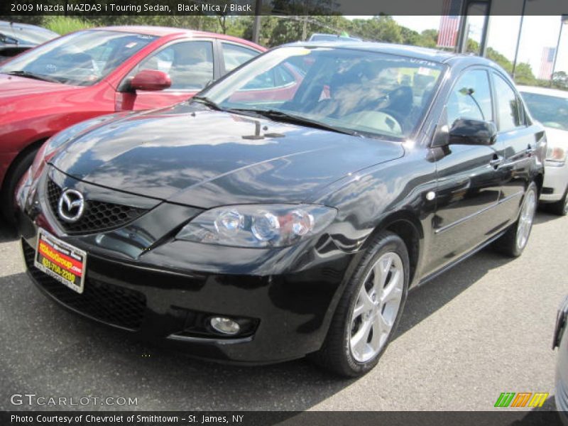 Black Mica / Black 2009 Mazda MAZDA3 i Touring Sedan