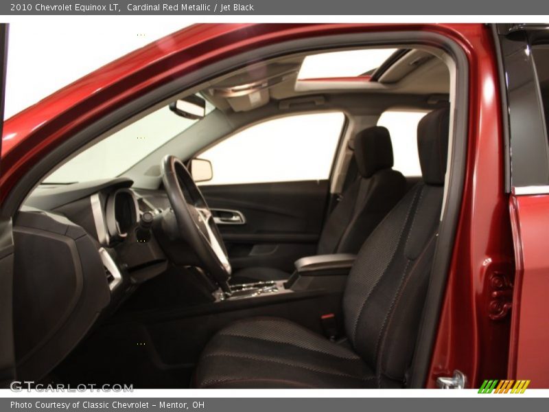 Cardinal Red Metallic / Jet Black 2010 Chevrolet Equinox LT