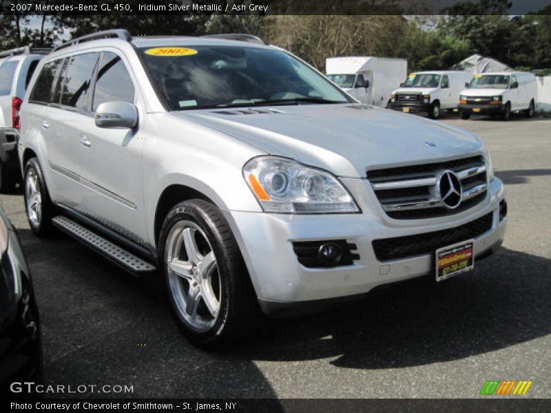 Iridium Silver Metallic / Ash Grey 2007 Mercedes-Benz GL 450