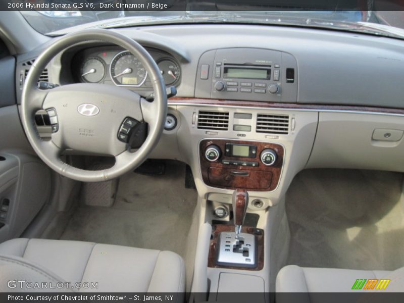 Dark Cinnamon / Beige 2006 Hyundai Sonata GLS V6
