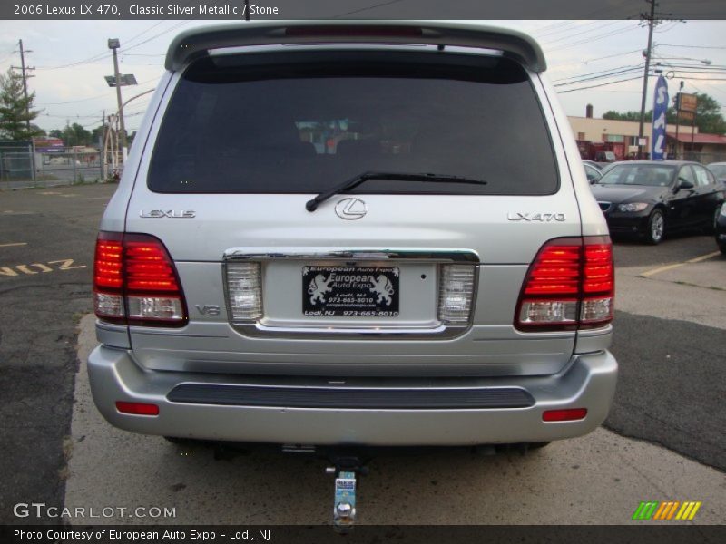 Classic Silver Metallic / Stone 2006 Lexus LX 470
