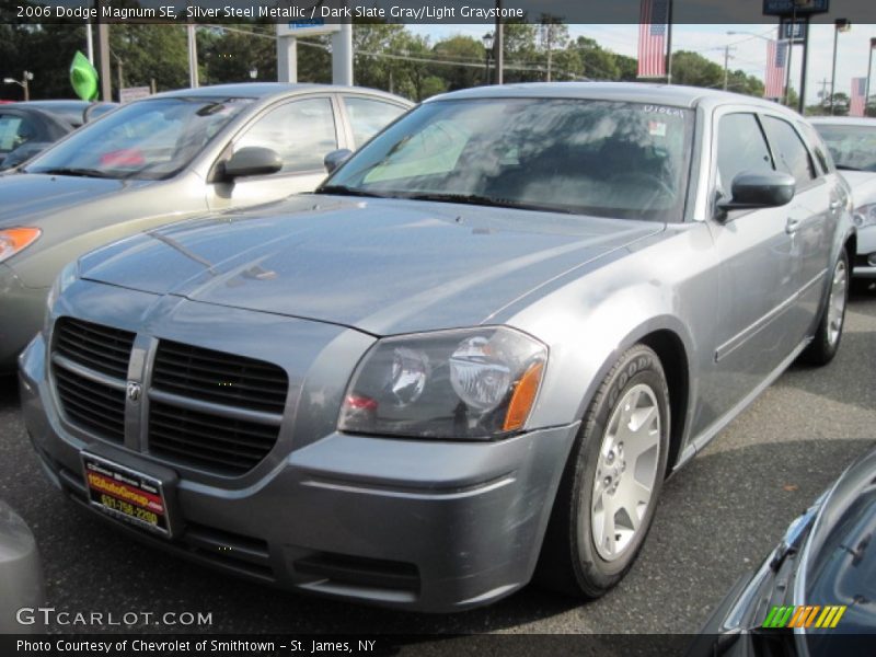 Silver Steel Metallic / Dark Slate Gray/Light Graystone 2006 Dodge Magnum SE